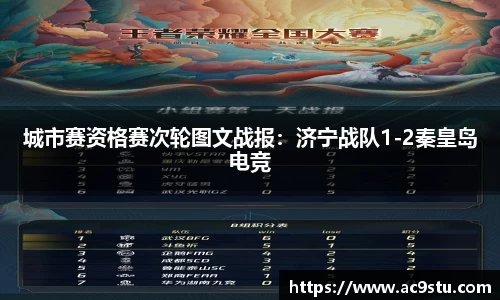城市赛资格赛次轮图文战报：济宁战队1-2秦皇岛电竞
